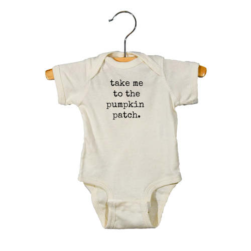 Graphic Bodysuit, Take Me To The Pumpkin Patch