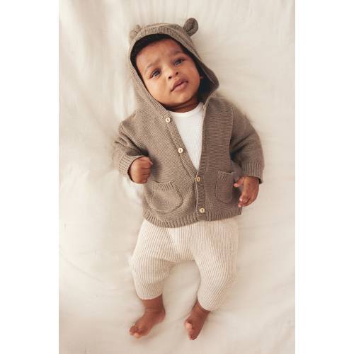 HOODED CARDIGAN