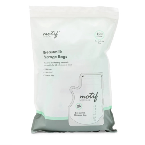 Breast Milk Storage Bags | Motif Medical