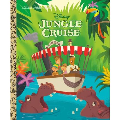 Jungle Cruise (disney Classic) - (little Golden Book) By Brooke Vitale (hardcover)