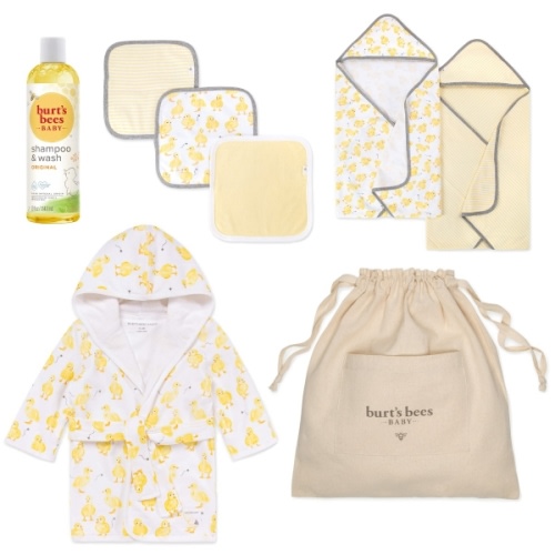 Burt's Bees Baby Bath Essentials Shower Gift Set