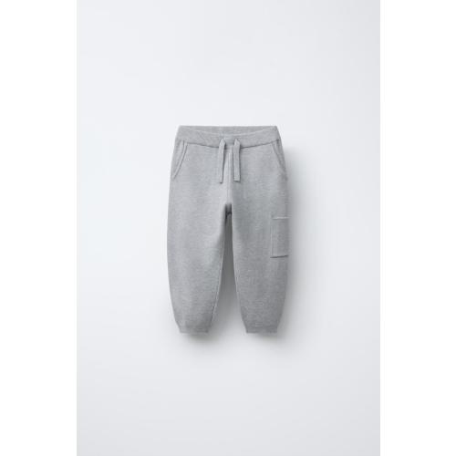 KNIT JOGGER PANTS - Gray marl | ZARA United States