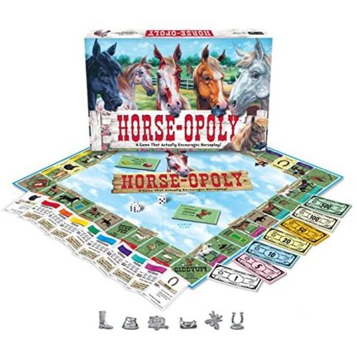 Horse-Opoly Board Game by Late For The Sky