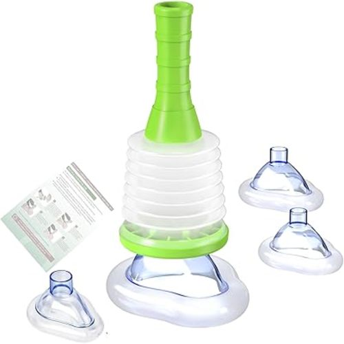Choking Rescue Device for Kids and Adults, Anti Choking Device, Portable Airway Suction Device (Vacuum Power Body Fluid Suction Apparatus Device)