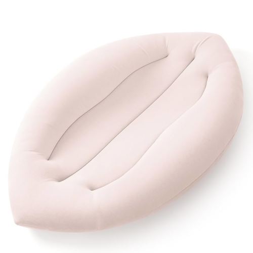 Baby Lounger for Newborn: Skin-Friendly & Breathable for 0-12 Months Infant Tummy Time & Playtime - Portable & Lightweight for New Parents Home Use & Travel