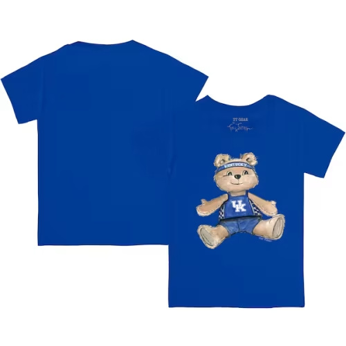 Kentucky Wildcats Tiny Turnip Infant Teddy T-Shirt - Royal