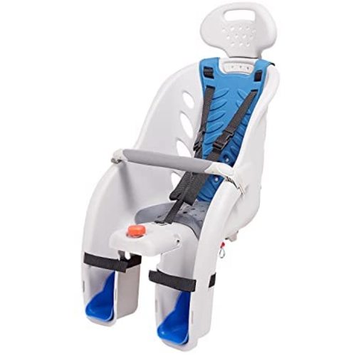 Schwinn Deluxe Bicycle Mounted Child Carrier/Bike Seat For Children, Toddlers, and Kids