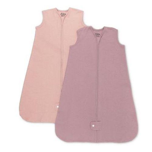 Sleep Bag, Sack For Baby, 2 Pack, Breathable Wearable Blanket By Comfy Cubs , Medium - Blush, Mauve