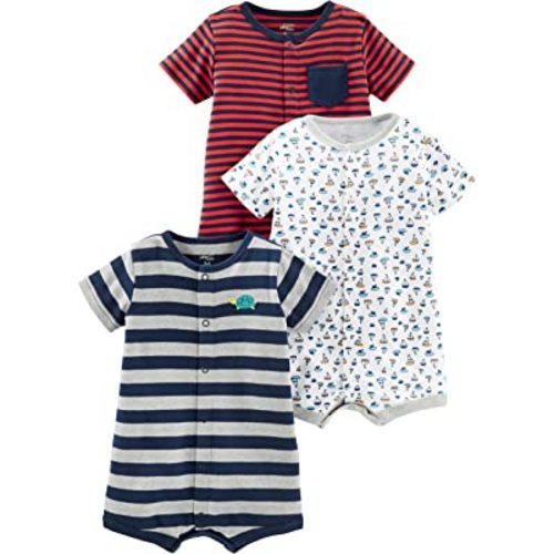 Simple Joys by Carter's Baby 3-Pack Snap-up Rompers