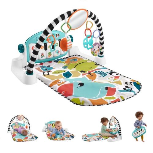 Gimnasio Fisher Price Deluxe Piano Musica Luces Para Bebe