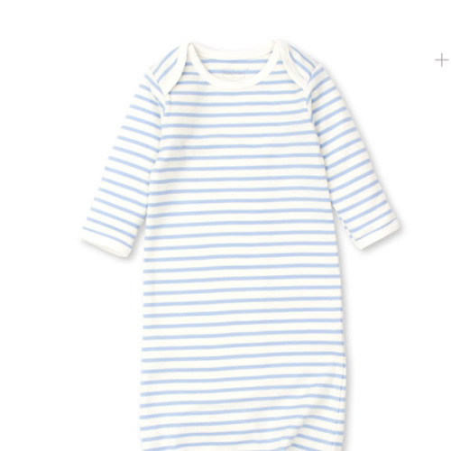 Kissy Love Basics Blue Stripes Knotted Sleep Sack