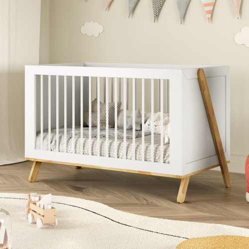 Harriet Bee Multifunctional 5-in-1 Convertible Baby Crib | Wayfair