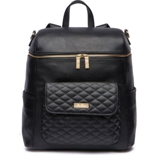 Monaco Faux Leather Diaper Backpack