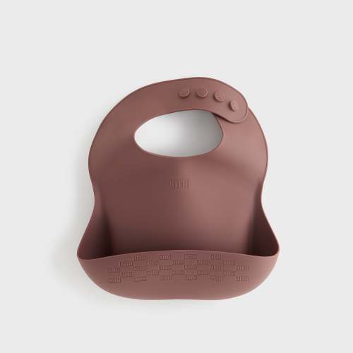 Mushie Silicone Baby Bib
