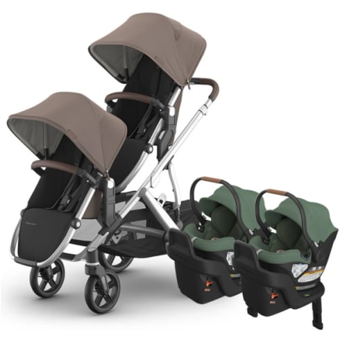 Vista V3 Twin Stroller + Aria Travel System
