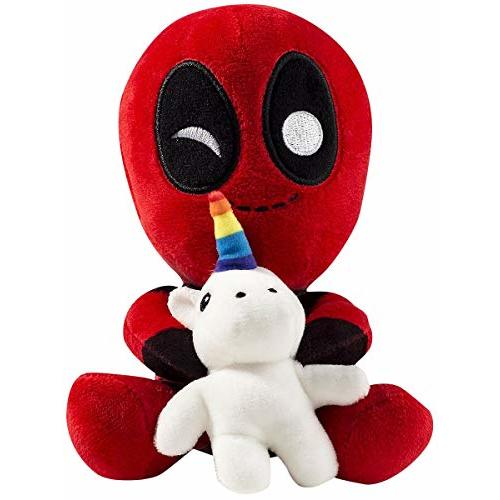 Marvel Deadpool Riding a Unicorn Plush