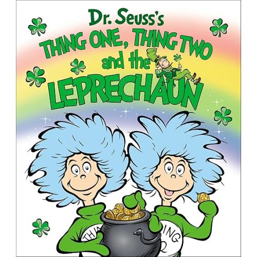 Thing One, Thing Two and the Leprechaun Board Book
