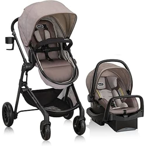 Pivot Modular Travel System with LiteMax Infant Car Seat (Desert Tan)