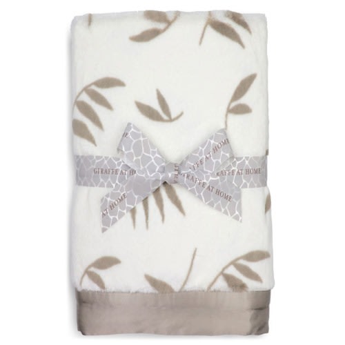 Luxe Eucalyptus Print Blanket