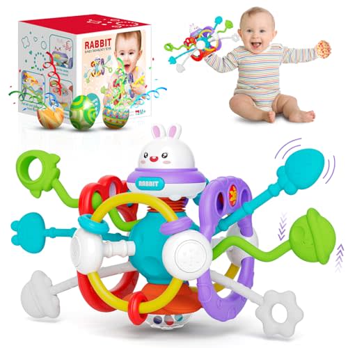 OSIMILY Montessori Toys for 1 Year Old, Baby Toys for 6-12-18 Months, Travel Sensory Toys for Toddlers 1-3, Learning Fine Motor Skills| 1st Birthday Gifts Boy 12 Months +