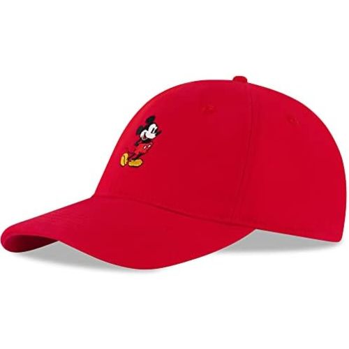 Disney Men's Baseball Cap, Mickey Mouse Adjustable Hat for Adult