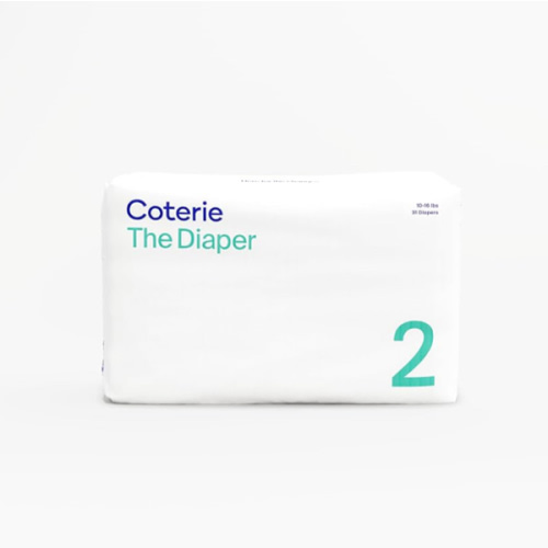 Coterie Size 2 Diaper, 31 CT