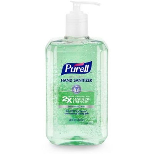 Purell Advanced Hand Sanitizer Soothing Gel With Aloe And Vitamin E - 8 Fl Oz