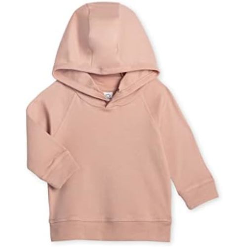 Colored Organics - Organic Cotton Long Sleeve Baby & Toddler Hoodie Pullover Shirt - Boy & Girl Clothing