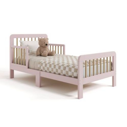 Storkcraft Pasadena Toddler Bed - Blush/Driftwood