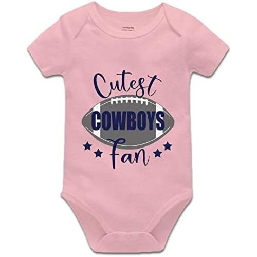 Cutest Cowboys Fan Baby Boy Girl Onesie Newborn Romper