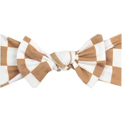 Copper Pearl Baby Bows: Stylish Headbands for Baby Girls, Premium Soft and Stretchy Baby Headbands, Perfect for Newborns, Trendy Designs - Rad