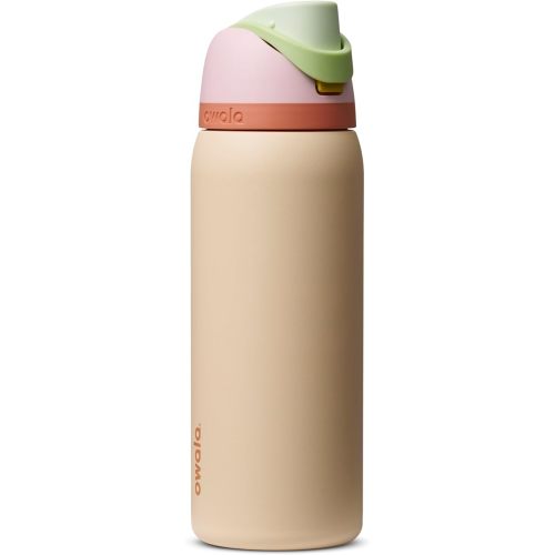 Owala, Bottle Freesip Stainless Steel Desert Bloom, 32 Ounce