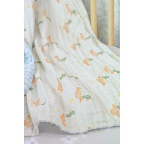 Muslin Blanket | Little Duckling & Chambray Gingham