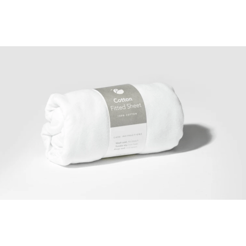 Fitted Crib Sheet: 100% Cotton Fitted Sheet for Lotus Travel Crib – Guava Family