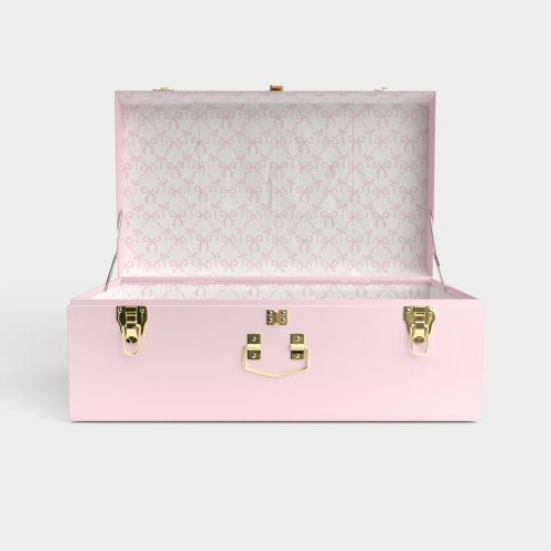 Grand Classic Trunk - Pink - Bella’s Bows / Embroidery