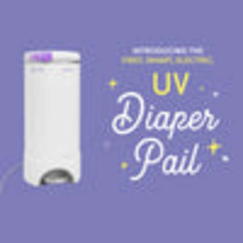 UV Sterilizing Diaper Pail | Baby Diapering & Nursery Essentials | Munchkin
