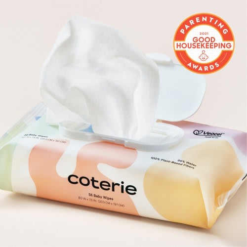 Coterie 99% Water Baby Wipes - 224 Count