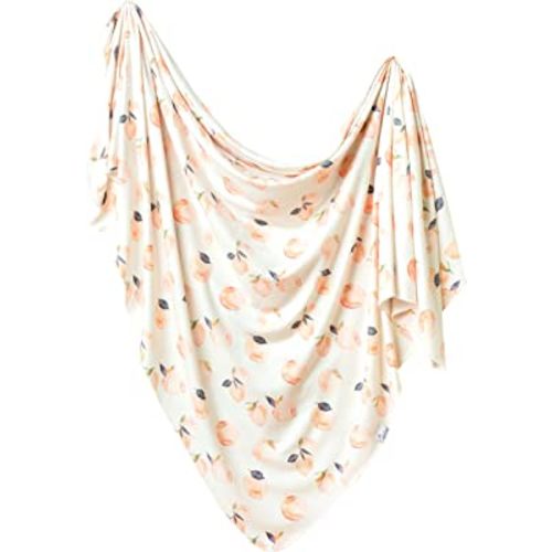 Copper Pearl Large Premium Knit Baby Swaddle Receiving Blanket Caroline