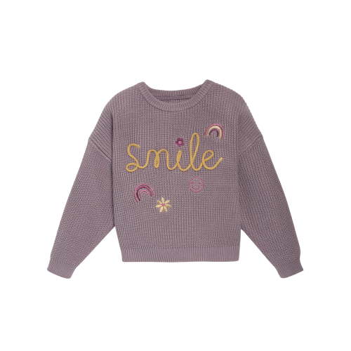 Modern Moments By Gerber Toddler Girl Sibling Matching Sweater, Sizes 12 Months - 5T