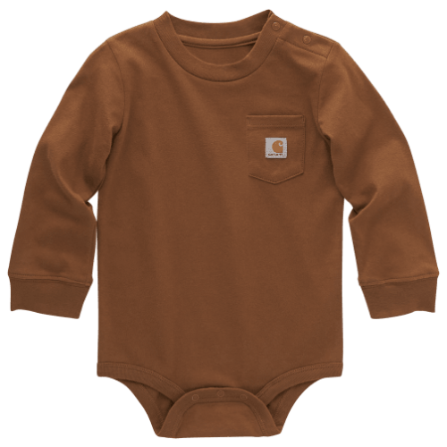 Carhartt Long-Sleeve Pocket Bodysuit for Babies