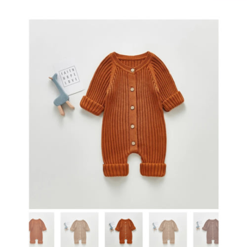 HUNTER Ribbed Jumpsuit - Hazel & Bo