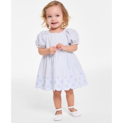 Baby Girls Seersucker Dress, Exclusively at Macy's