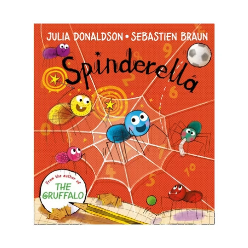 Spinderella Board Book - by Julia Donaldson