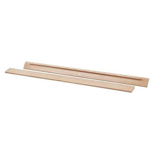 DaVinci Hidden Hardware Twin/Full-Size Bed Conversion Kit (M5789) in Washed Natural