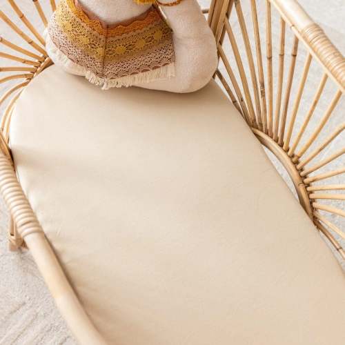 Organic Sheet (Bassinet) in Oat - The Memo