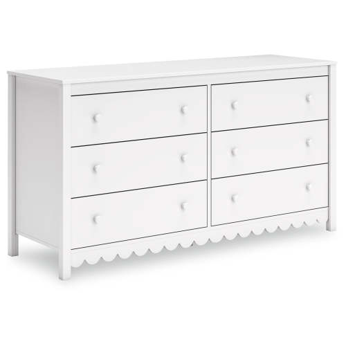 Hallityn White Dresser