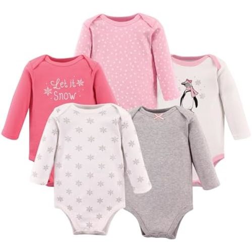Luvable Friends Hudson Baby Bodysuits 5pk