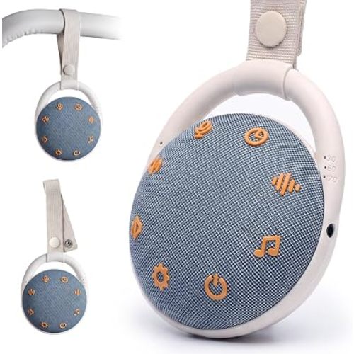 Tiny Marvels Portable Sound Machine & Sleep Soother for Baby(35H Use)