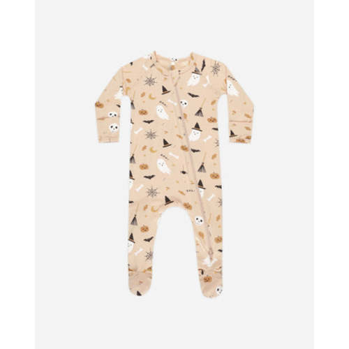 Bamboo Zip Footie | Halloween | 6-12M
