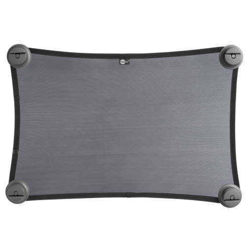 SafeFit Adjust to Fit Baby Car Window Shade, Gray